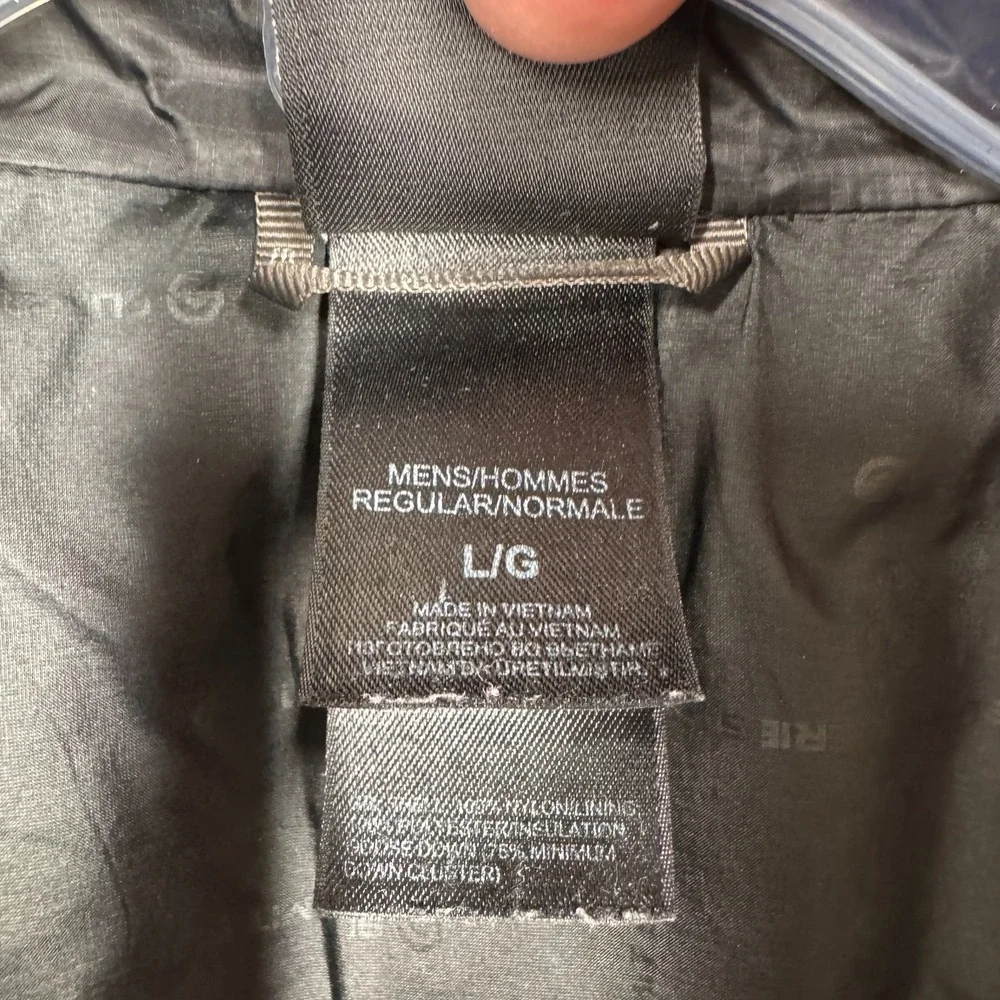 (Damaged) Vintage The North Face Summit Series 800 Black Puffer Jacket‎ Men's L
